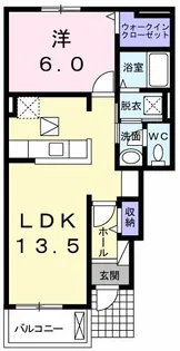 フォレスタ【1階】の間取り