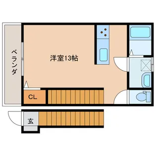 Comfly【2階】の間取り