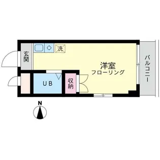 コスモAoi能見台【3階】の間取り