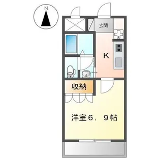 ベル・グラース(高崎市貝沢町)【1階】の間取り