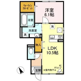 ポアナ III【1階】の間取り