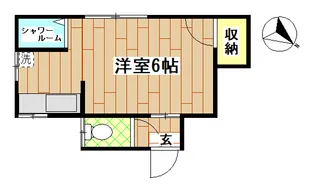 小野アパートメント【2階】の間取り