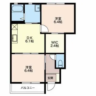アーバンスクエア C【1階】の間取り