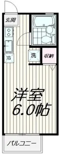 シャンブルシオン【1階】の間取り