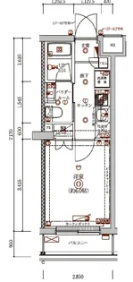 マーロ立石レジデンス♯R【5階】の間取り