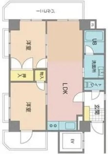 スカイハイツ上溝【5階】の間取り