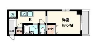クレール和光【2階】の間取り
