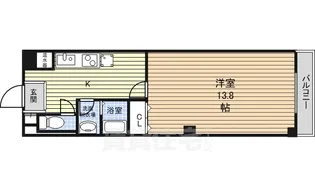 センチュリーパーク広住町【6階】の間取り