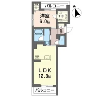 グランメルシー【2階】の間取り