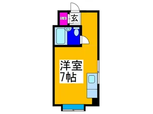 グランドハイツ喜連【2階】の間取り