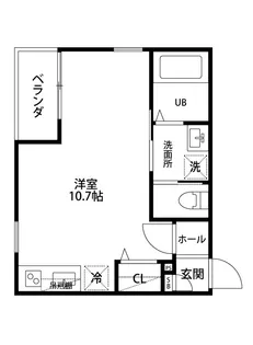 La fleur【1階】の間取り