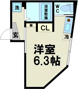 DIO下北沢【1階】の間取り
