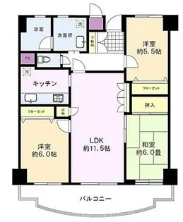 メイプルヴィラ【2階】の間取り