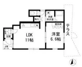 gran wood【1階】の間取り