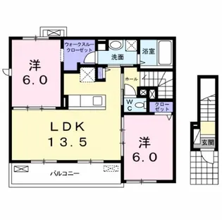 レジデンス グランデ【2階】の間取り