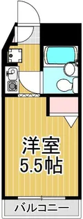 トップ北千住第一【4階】の間取り