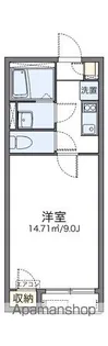 レオネクストキャロット【2階】の間取り