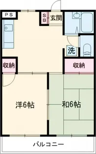 中澤ビル【1階】の間取り