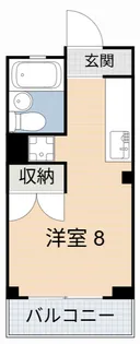 メゾンマルキ【1階】の間取り