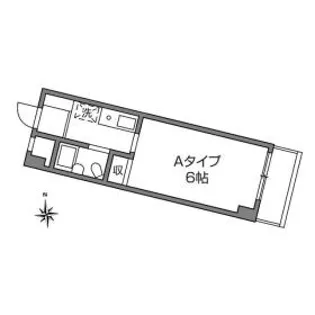 ハニーコート向ヶ丘【1階】の間取り