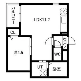 Jack sambanIII【1階】の間取り