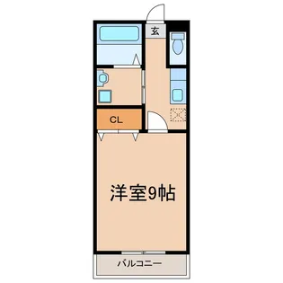 KTマンション【1階】の間取り