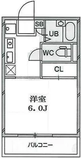 シャルマン西巣鴨【2階】の間取り