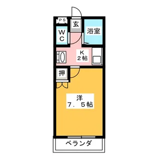 パルミラ α【2階】の間取り