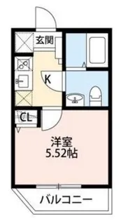 セゾンレガート【1階】の間取り