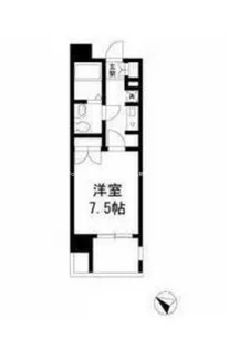 シャリオ本芝【4階】の間取り