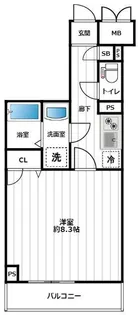 CREST TAPP東十条【5階】の間取り
