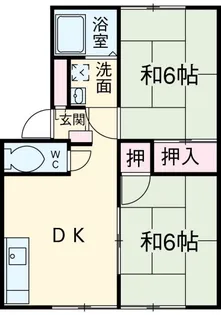 サンライフ春香【1階】の間取り
