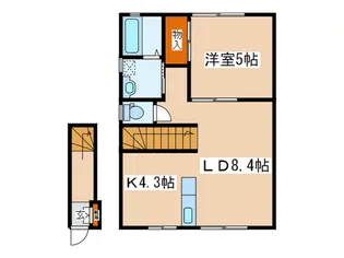 ファミリアM.【2階】の間取り