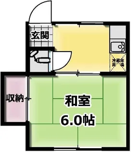 正和荘【2階】の間取り