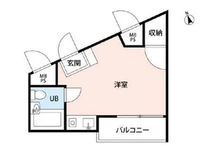 ラレーブ久地【3階】の間取り