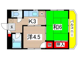 ルミテート小岩【5階】の間取り