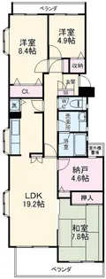 リブレス佐倉【2階】の間取り