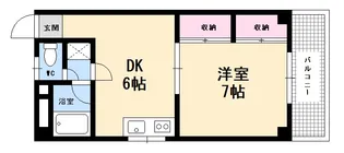 コーポせいぶ【3階】の間取り