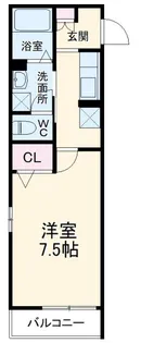ファーストレジデンス【3階】の間取り