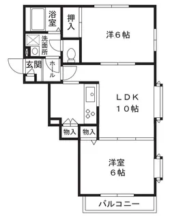 グレース梶ヶ谷【1階】の間取り