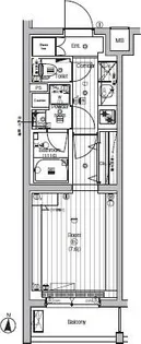 PREMIUMCUBE世田谷#mo【2階】の間取り