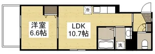 ソフィアOSK【6階】の間取り