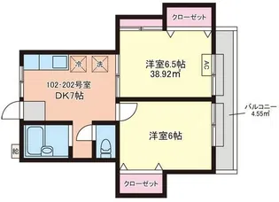 セドロトレス【2階】の間取り