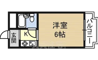 レアレア上新庄10番館【4階】の間取り