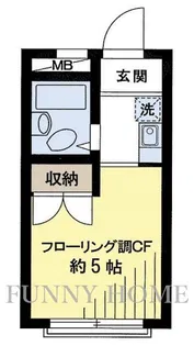 三景宮坂【3階】の間取り