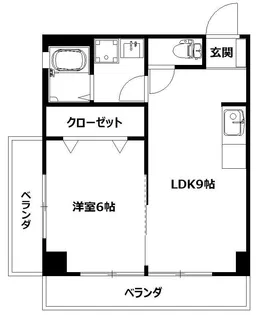 尾崎ビル【4階】の間取り