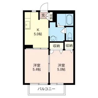 プロムナード【2階】の間取り