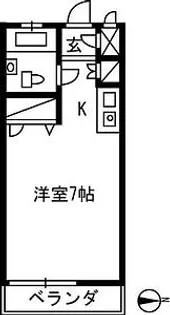 タカクコーポ【2階】の間取り