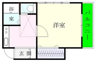 アイビーハイツ【1階】の間取り