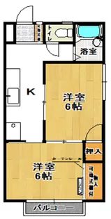 PAL五番館【1階】の間取り